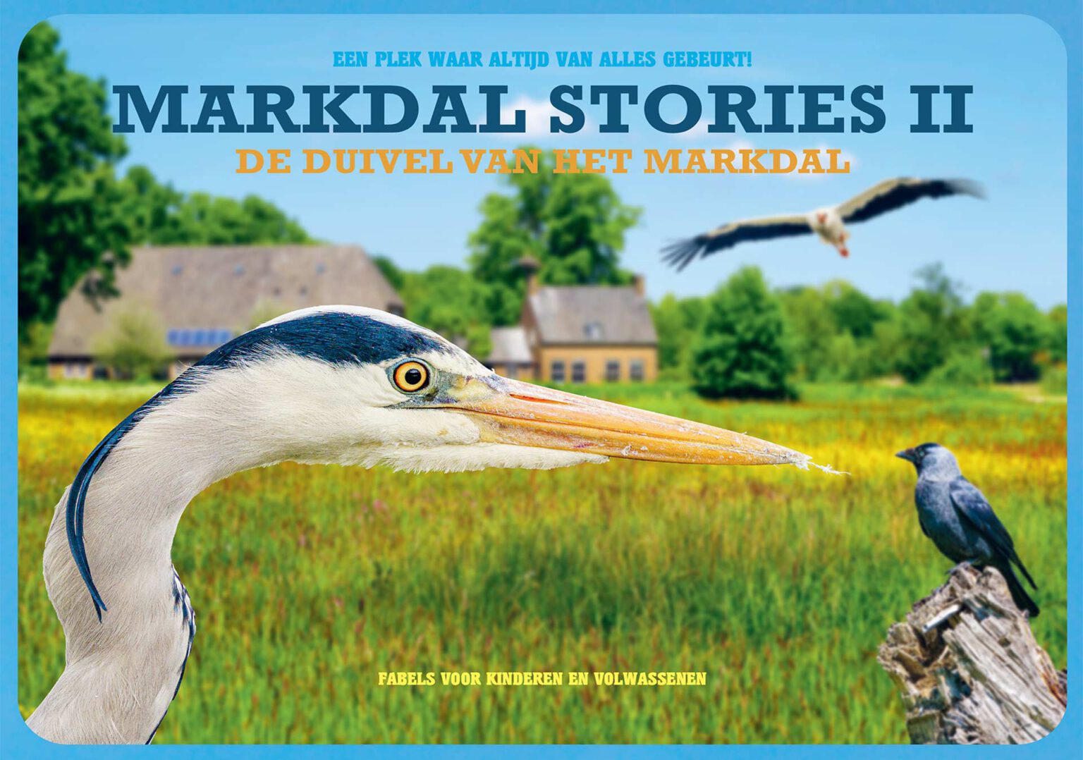 Cover Markdal Stories II Ooievaar Breda Kauw Fabel